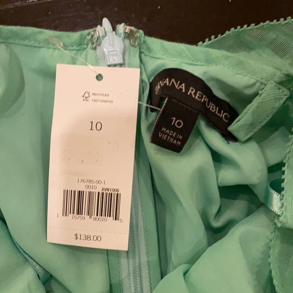 Ladies BANANA REPUBLIC Ruffled Garden Dress - Picture 2 of 4